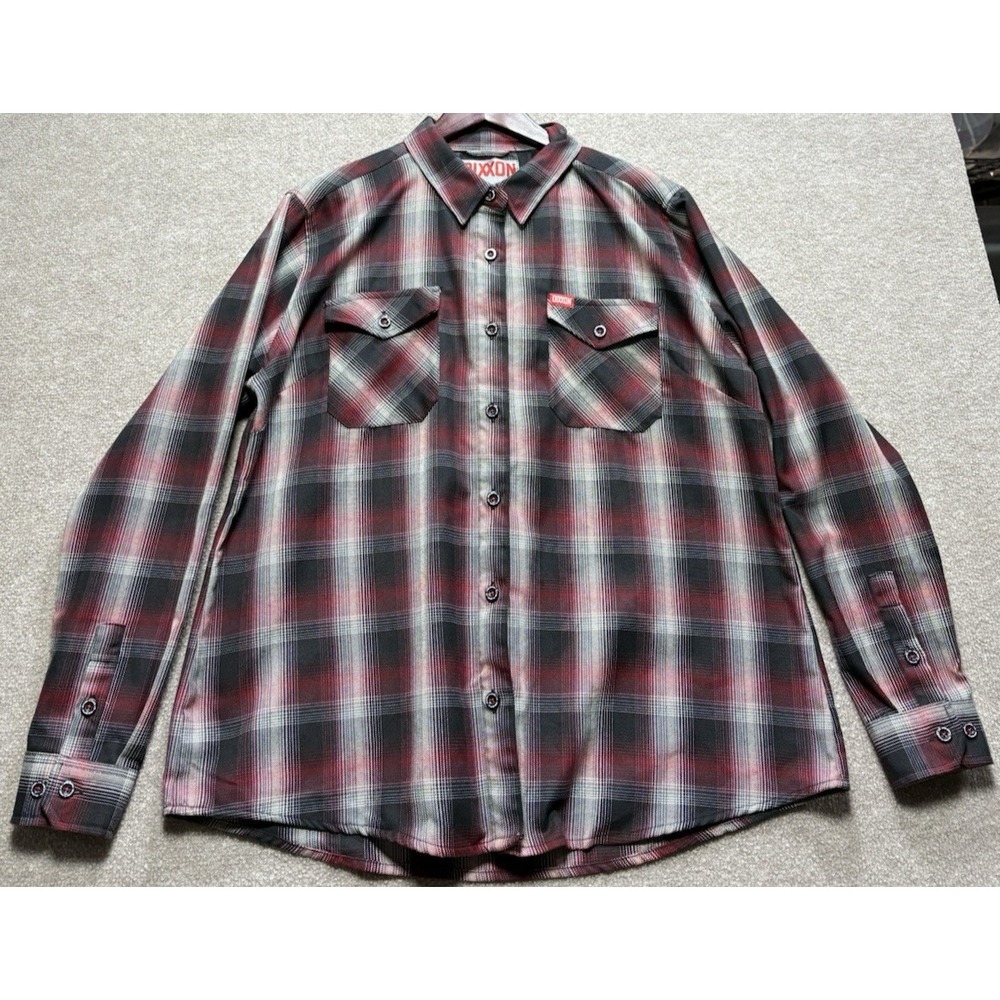 Dixxon Woman's 2XL Flannel Company Plumb Bum Plaid Button Up XXL Western GUC